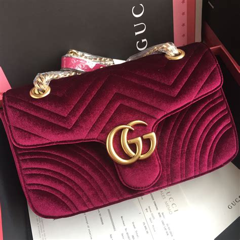 gucci marmont velvet bag fake|gucci marmont price increase.